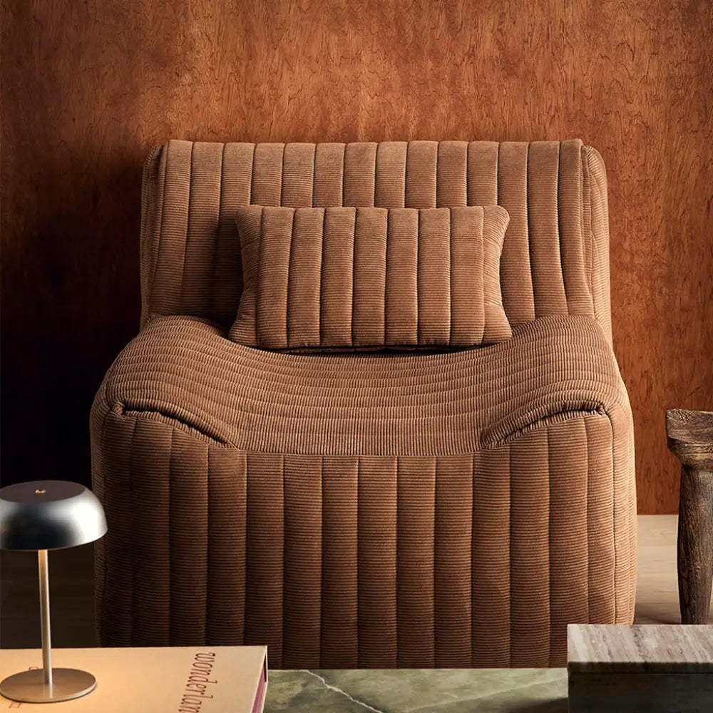 Siena Lounger Hazlenut Corduroy LOUNGE