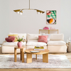 Parma Lounger White Sherpa LOUNGE