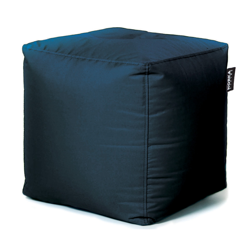 Gamma Bleu Pouf Cube