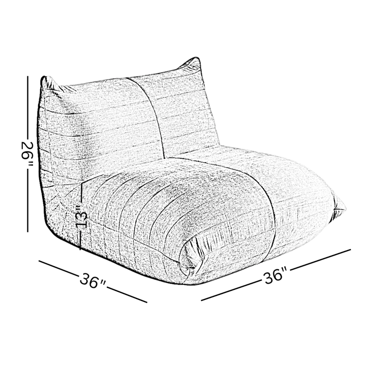 Noush Armless Modular