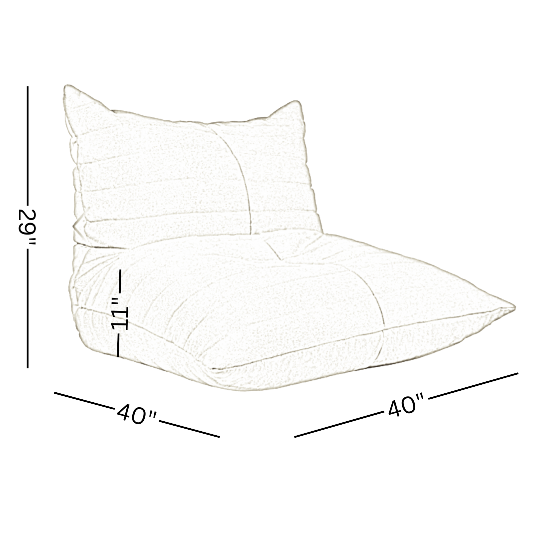 Noush Vel Lounger Dark Yellow Velvet LOUNGE