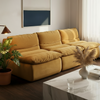 Parma Lounger Yellow Corduroy LOUNGE