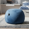 Cava Pouf en Velour