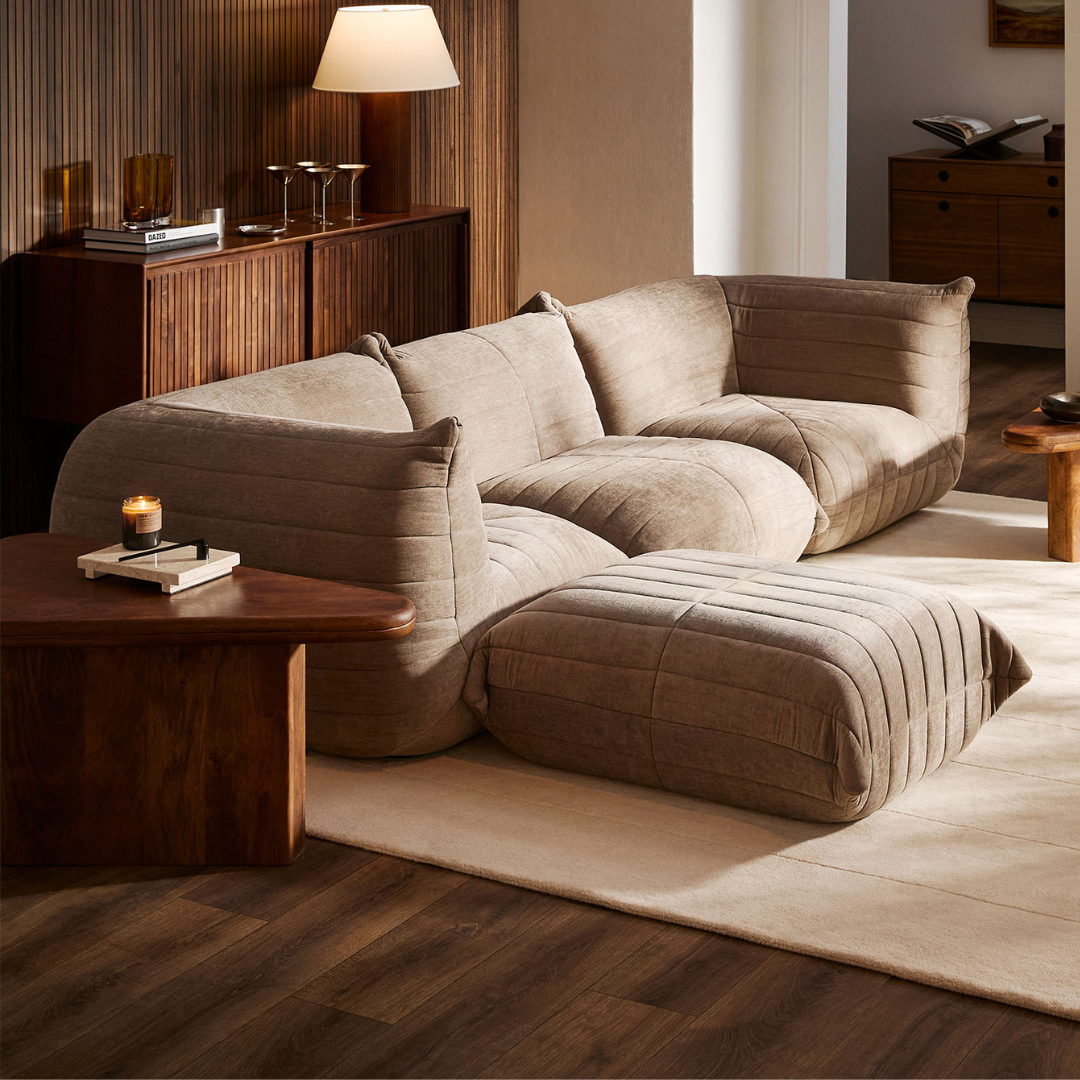 Noush Modular Grey Taupe Set