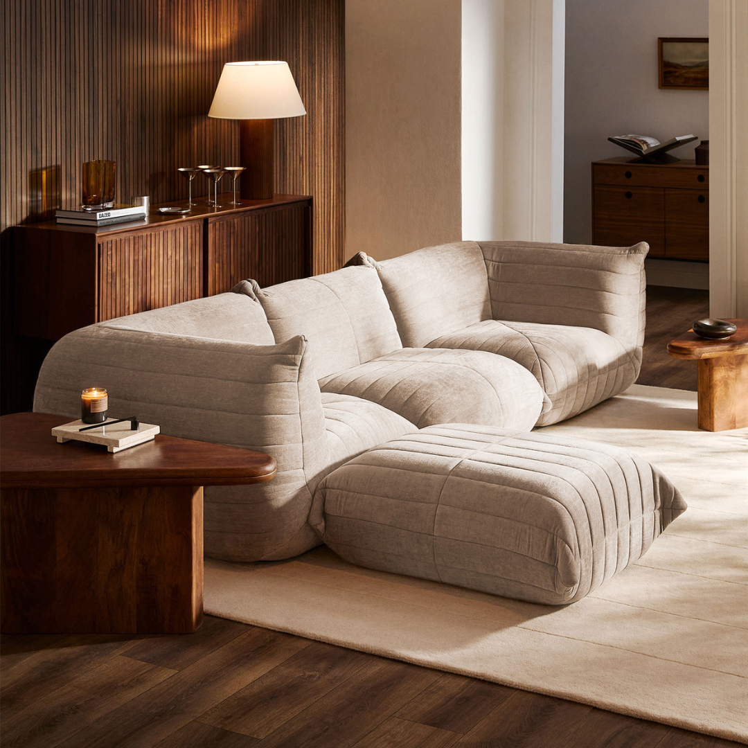 Noush Modular Cream Set