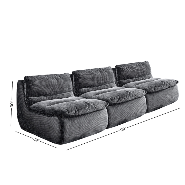 Parma 3-Piece Modular set