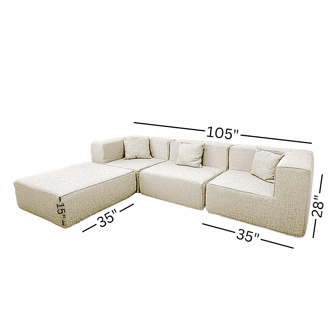 Modi 4-Piece Modular Set