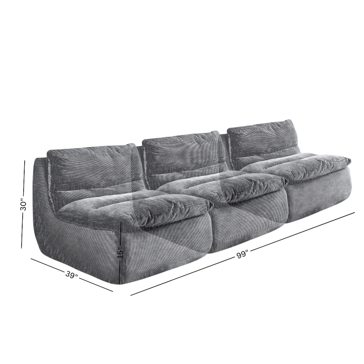 Parma 3-Piece Modular set