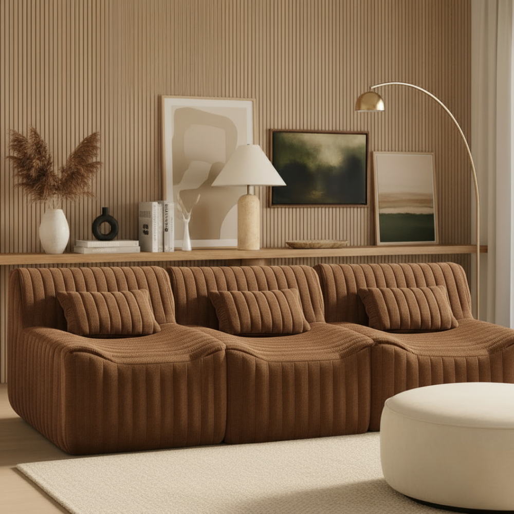 Siena Lounger Hazlenut Corduroy LOUNGE