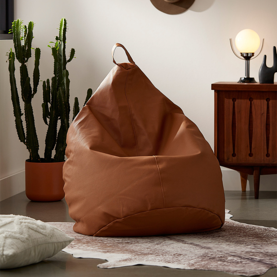 Sipi Faux Leather Beanbag