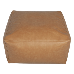 Niku Faux Leather Ottoman